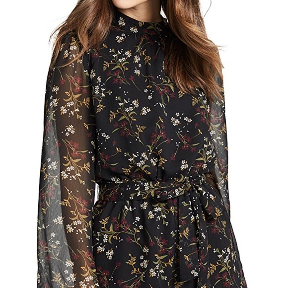 NWT BB Dakota Rise & Shine Chiffon Printed Romper - Picture 8 of 14